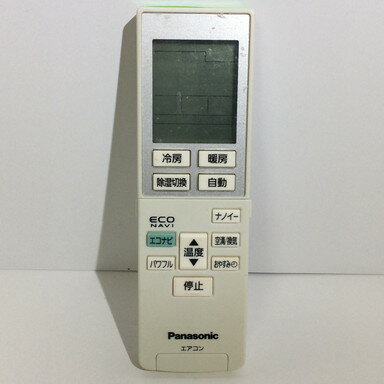 【中古】 エアコン リモコン Panasonic A75C3955