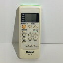 【中古】 エアコン リモコン ナショナル A75C2668