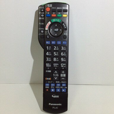 【中古】 テレビ リモコン パナソニック N2QAYB001110