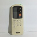 【中古】 エアコン リモコン ナショナル A75C548(2)