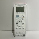 【中古】☆【在庫有り】エアコン リモコン SHARP シャープ A987JB