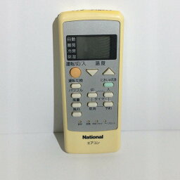 【中古】 エアコン リモコン ナショナル A75C2870