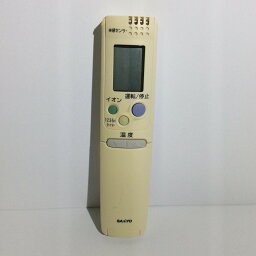 【中古】 エアコン リモコン サンヨー RCS-SP2