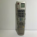 【中古】 テレビ リモコン SHARP シャープ GA615WJSA ※左右のモール(飾り)がありません。