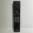 【中古】 テレビ リモコン SONY ソニー RM-JD016 【Y6】