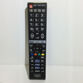 【中古】テレビ リモコン 日立　HITACHI C-RT3