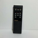 【中古】オーディオ リモコン TEAC RC-393