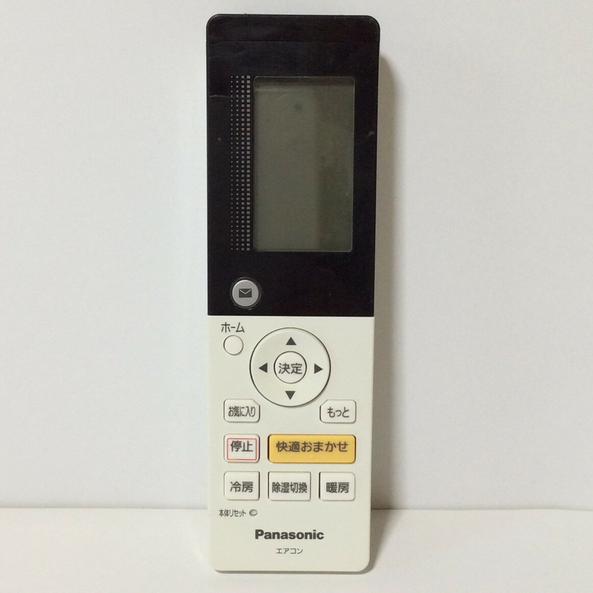 【中古】エアコン リモコン パナソニック Panasonic A75C4417