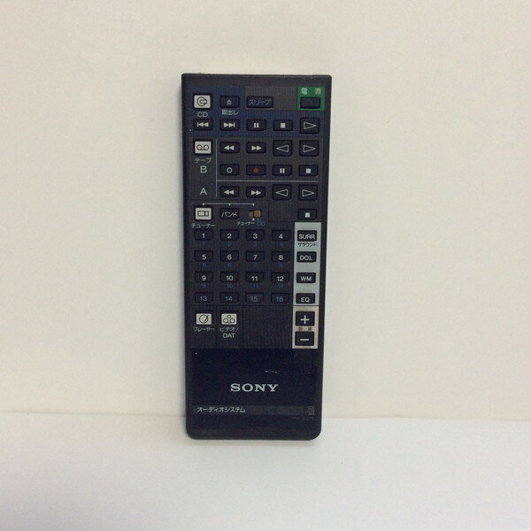 【中古】オーディオ リモコン SONY　ソニー RM-S525