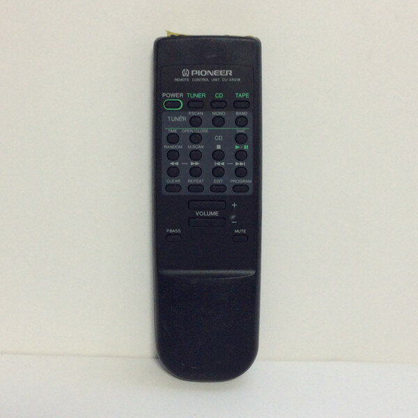 【中古】オーディオ リモコン PIONEER　パイオニア CU-XR018