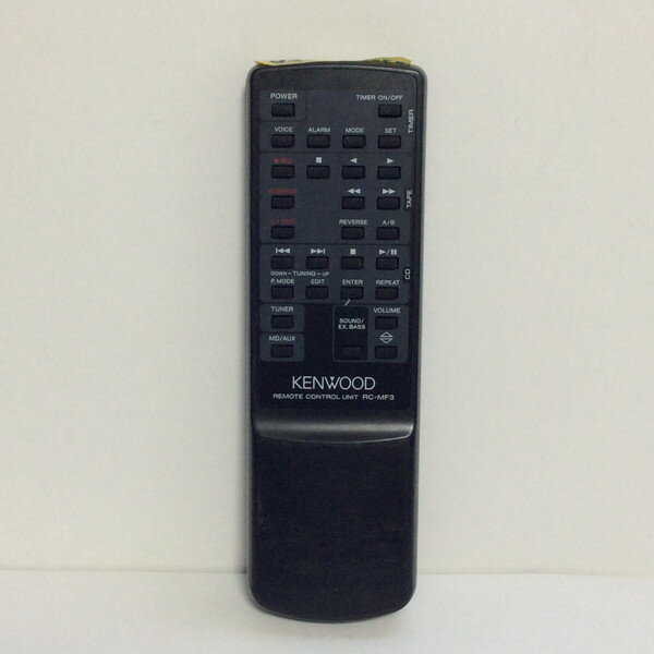 【中古】オーディオ リモコン KENWOOD ケンウッド RC-MF3