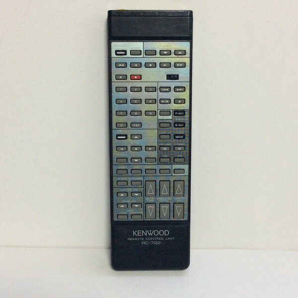 【中古】オーディオ リモコン KENWOOD ケンウッド RC-722