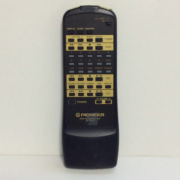 【中古】オーディオ リモコン PIONEER　パイオニア CU-SX123