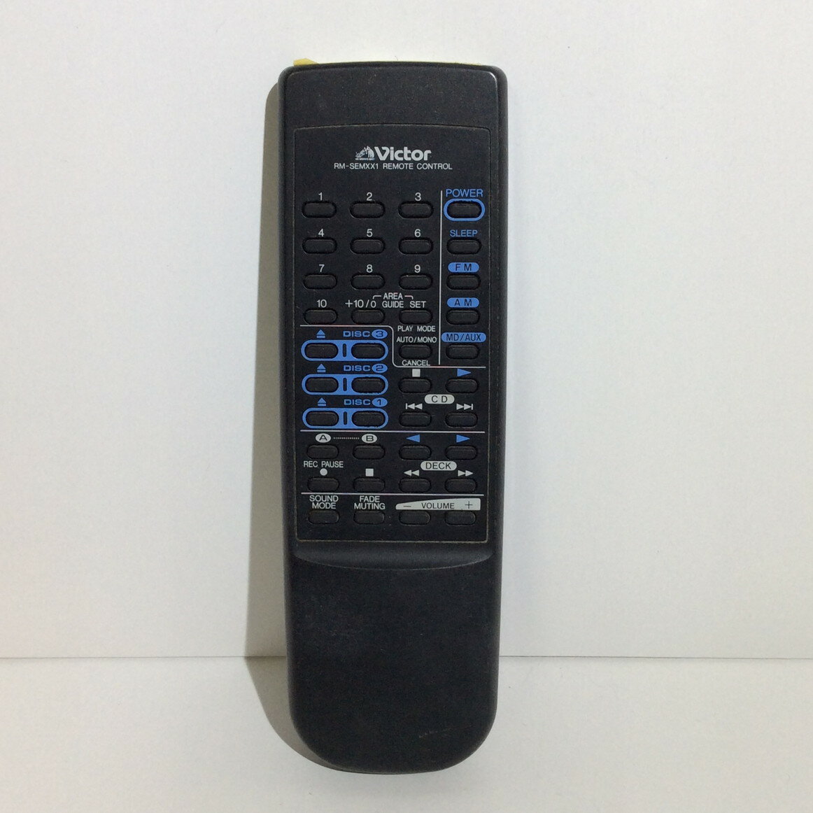 【中古】オーディオ リモコン Victor ビクター RM-SEMXX1