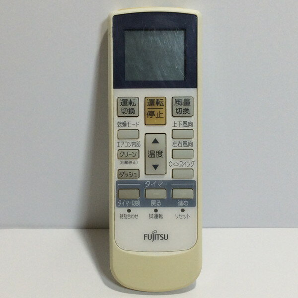 【中古】エアコン リモコン 富士通　FUJITSU AR-RAA2J