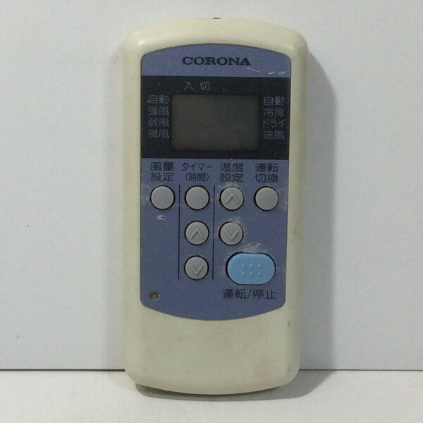 【中古】エアコン リモコン CORONA CW-R