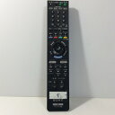 【中古】テレビ リモコン SONY ソニー RMT-B006J