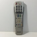 【中古】テレビ リモコン SHARP シャープ AQUOS アクオス GA661WJSA ※左右のモール(飾り)がありません。