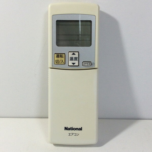 【中古】エアコン リモコン National　ナショナル A75C3139