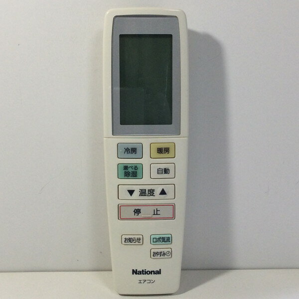 【中古】エアコン リモコン National ナショナル A75C3020