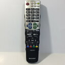 【中古】テレビ リモコン SHARP シャープ AQUOS アクオス GB007WJSA