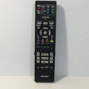 【中古】テレビ ブルーレイレコーダー リモコン SHARP シャープ GA924PA
