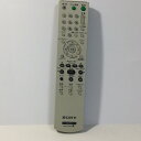 【中古】テレビ DVD リモコン SONY ソニー RMT-D175J