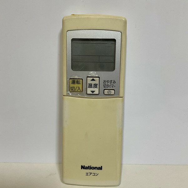 【中古】エアコン リモコン National ナショナル A75C2872