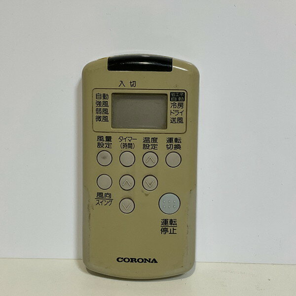ピース電器の【中古】エアコン リモコン CORONA コロナ CS-287CV|詳細画像