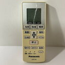 【中古】エアコン リモコン Panasonic パナソニック A75C4001