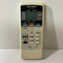 【中古】エアコン リモコン SHARP シャープ A785JB