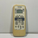 【中古】エアコン リモコン TOSHIBA 東芝 WH-D6B