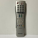 【中古】テレビ リモコン SHARP シャープ AQUOS アクオス GA661WJSA
