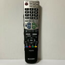 【中古】テレビ リモコン SHARP シャープ AQUOS アクオス GA654WJSA