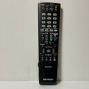【中古】テレビ リモコン SHARP シャープ AQUOS アクオス GA995WJSA