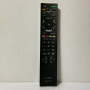 【中古】テレビ リモコン SONY ソニー RM-JD018