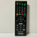 【中古】テレビ ブルーレイレコーダー リモコン SONY ソニー RMT-B120A