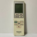 【中古】エアコン リモコン Panasonic パナソニック A75C4275 裏フタなし