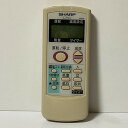 【中古】エアコン リモコン SHARP シャープ A499JB