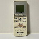 【中古】エアコン リモコン Panasonic パナソニック A75C4269 裏フタなし