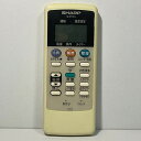 【中古】エアコン リモコン SHARP シャープ A734JB