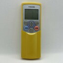 【中古】エアコン リモコン 東芝 TOSHIBA WH-F05J 前蓋ゆるい