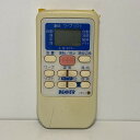 【中古】エアコン リモコン BEAVER ビーバー RKS502A500B 左下ヒビあり ■■