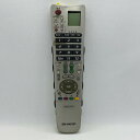【中古】テレビ リモコン SHARP シャープ AQUOS アクオス GA697WJSA モール欠けあり