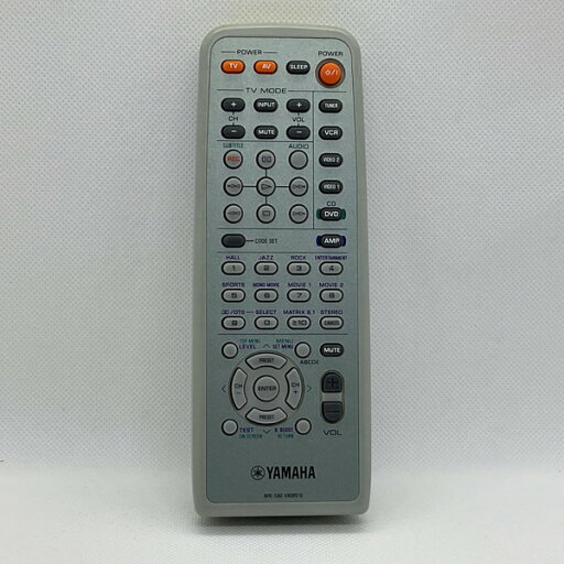【中古】オーディオ リモコン YAMAHA AVR-S80 V909510