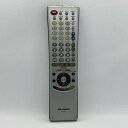【中古】テレビ リモコン SHARP シャープ GA171WJSA
