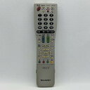 【中古】テレビ リモコン SHARP シャープ AQUOS アクオス GA765WJSA モールなし ■■