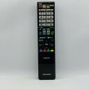 【中古】テレビ リモコン SHARP シャープ AQUOS アクオス GA930WJSA