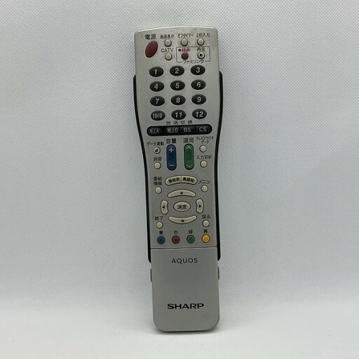 【中古】テレビ リモコン SHARP シャープ AQUOS アクオス GA661WJSA 【中古】テレビ リモコン SHARP シャープ AQUOS アクオス GA661WJSA