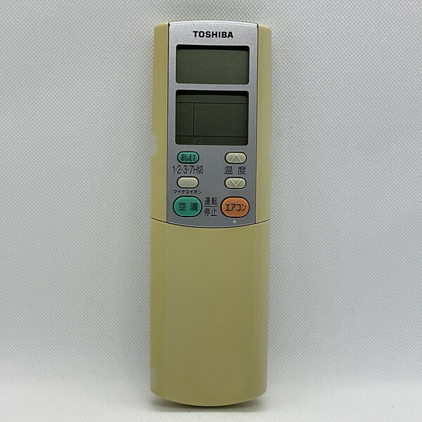 【中古】エアコン リモコン 東芝　TOSHIBA WH-F1Y
